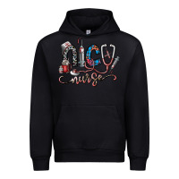 Black nice nurse Urban Hoodie - SublimationCraftShop