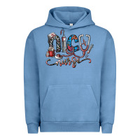 Pigment Pebble Blue nice nurse Urban Hoodie - SublimationCraftShop