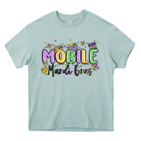 Arona mobile mardi gras Heavy Core Tee - MaliasSmallBusiness