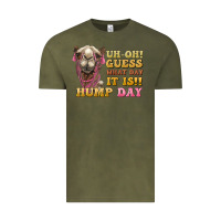 Vintage Olive guess what day it is hump day camel Vintage Tee - BarkalooDesign