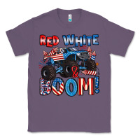 Lavender red white and boom 4th of july Classic Tee - Artiststas