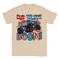 Mushroom red white and boom 4th of july Classic Tee - Artiststas