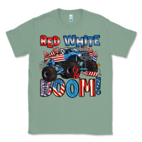 Sage red white and boom 4th of july Classic Tee - Artiststas