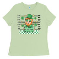 Matcha may the luck of the irish be with you Ladies Tee - MaliasSmallBusiness