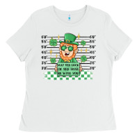 May The Luck Of The Irish Be With You Ladies Tee | Teevron