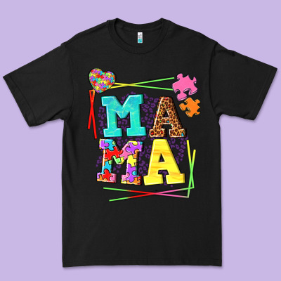 Autism Mama Premium Tee Designed By Nancycooperartshop