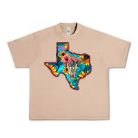 Burro Western Sunflower, Rose, Gemstsone, Turquoise Bull Skull Urban Heavy Tee - Bettercallsaul