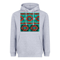 Heather Grey native american aztec seamless pattern 4 Heavyweight Hoodie - BundleAndBundleShop