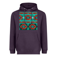 Plum native american aztec seamless pattern 4 Heavyweight Hoodie - BundleAndBundleShop