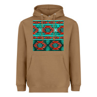 Toasted Coconut native american aztec seamless pattern 4 Heavyweight Hoodie - BundleAndBundleShop