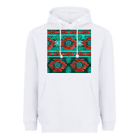 White native american aztec seamless pattern 4 Heavyweight Hoodie - BundleAndBundleShop