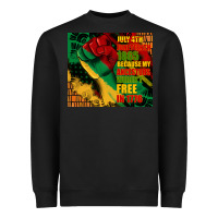 Black juneteenth 1865 because my ancestors werent free in 1776 tumbler Heavyweight Sweatshirt - CowGirlArtShop