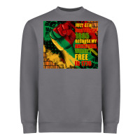 Storm juneteenth 1865 because my ancestors werent free in 1776 tumbler Heavyweight Sweatshirt - CowGirlArtShop