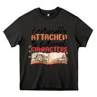 Asphalt emotionally attached to fictional characters Heavy Core Tee - MaliasSmallBusiness