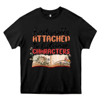 Black emotionally attached to fictional characters Heavy Core Tee - MaliasSmallBusiness