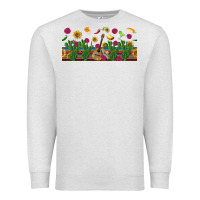 Oatmeal Heather mexican sombrero guitar rose cactus libbey  cup Premium Sweatshirt - BundleAndBundleShop