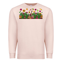 Pale Pink mexican sombrero guitar rose cactus libbey  cup Premium Sweatshirt - BundleAndBundleShop