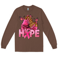 Chestnut hope cancer nails Long Sleeve Tee - NancyCooperArtShop