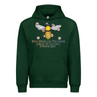 Forest Green Kinda Words Are Like Honey Sweet To The Soul Urban Hoodie - CowhideDigitalArt