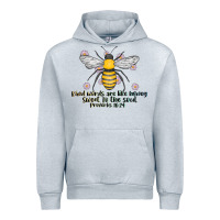 Heather Grey Kinda Words Are Like Honey Sweet To The Soul Urban Hoodie - CowhideDigitalArt