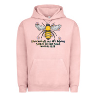 Pigment Salmon Kinda Words Are Like Honey Sweet To The Soul Urban Hoodie - CowhideDigitalArt