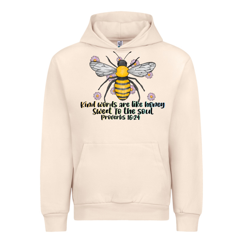 Kinda Words Are Like Honey Sweet To The Soul Urban Hoodie by CowhideDigitalArt | Teevron