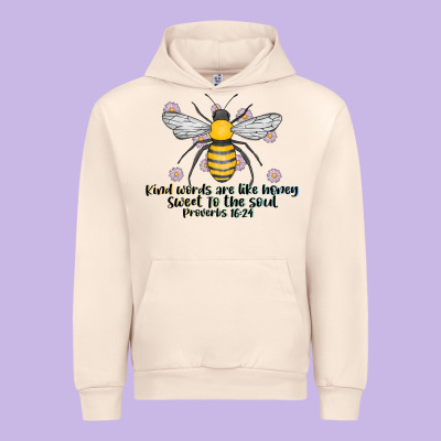 Kinda Words Are Like Honey Sweet To The Soul Urban Hoodie Designed By Cowhidedigitalart