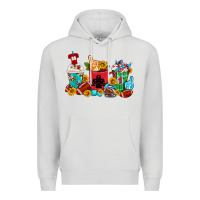 Dove Grey Coffee And American Football Coffee Cups Premium Hoodie - FaDigitalArtStudio