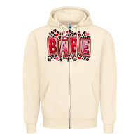 Sandshell Valentine's Day babe Zipper Hoodie - FaDigitalArtStudio