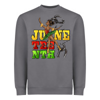 Storm juneteenth Heavyweight Sweatshirt - CowGirlArtShop