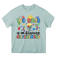 Arona 100 days of embracing differences Heavy Core Tee - MaliasSmallBusiness