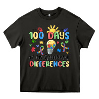 Asphalt 100 days of embracing differences Heavy Core Tee - MaliasSmallBusiness