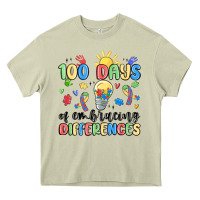 Mossy 100 days of embracing differences Heavy Core Tee - MaliasSmallBusiness