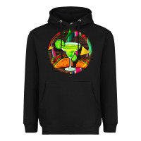 Black hispanic heritage month round earrings 2 Heavyweight Hoodie - BundleAndBundleShop