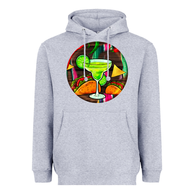Hispanic Heritage Month Round Earrings 2 Heavyweight Hoodie by BundleAndBundleShop | Teevron