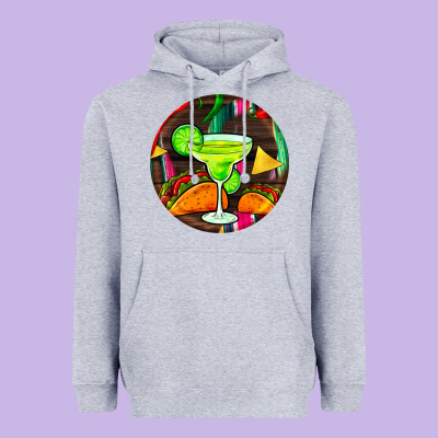 Hispanic Heritage Month Round Earrings 2 Heavyweight Hoodie Designed By Bundleandbundleshop