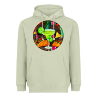 Matcha hispanic heritage month round earrings 2 Heavyweight Hoodie - BundleAndBundleShop