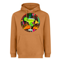 Meerkat hispanic heritage month round earrings 2 Heavyweight Hoodie - BundleAndBundleShop