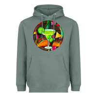 Sage hispanic heritage month round earrings 2 Heavyweight Hoodie - BundleAndBundleShop