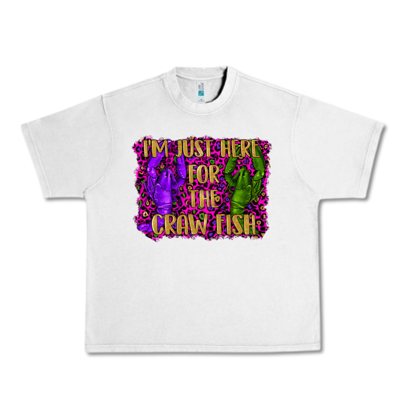 Mardi Gras I'm Just Here For The Craw Fish With Lobster Urban Heavy Tee by RanaPortraitStore | Teevron