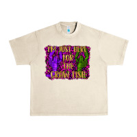 Sandshell mardi gras i'm just here for the craw fish with lobster Urban Heavy Tee - RanaPortraitStore