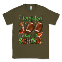 Army Green i tackled 100 days of school Classic Tee - Artiststas