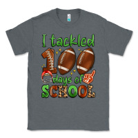 Charcoal Heather i tackled 100 days of school Classic Tee - Artiststas