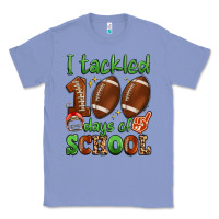 Colony Blue i tackled 100 days of school Classic Tee - Artiststas