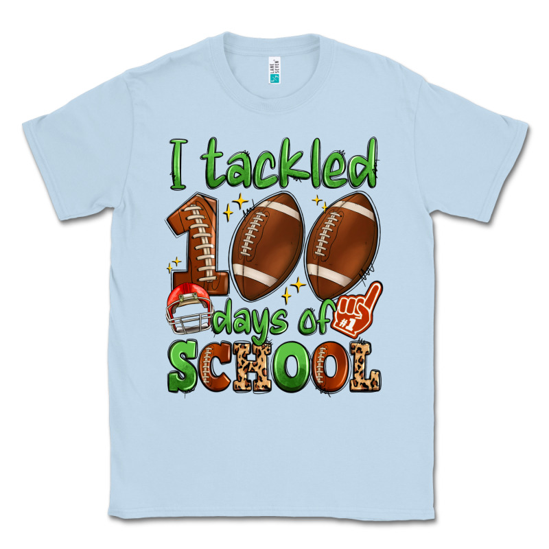I Tackled 100 Days Of School Classic Tee by Artiststas | Teevron