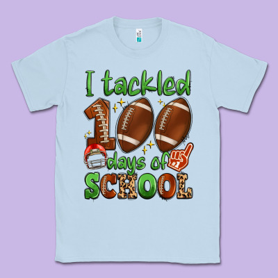 I Tackled 100 Days Of School Classic Tee Designed By Artiststas