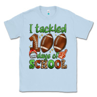 Dusty Blue i tackled 100 days of school Classic Tee - Artiststas
