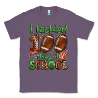 Lavender i tackled 100 days of school Classic Tee - Artiststas