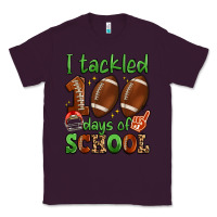 Plum i tackled 100 days of school Classic Tee - Artiststas
