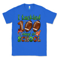 True Royal i tackled 100 days of school Classic Tee - Artiststas